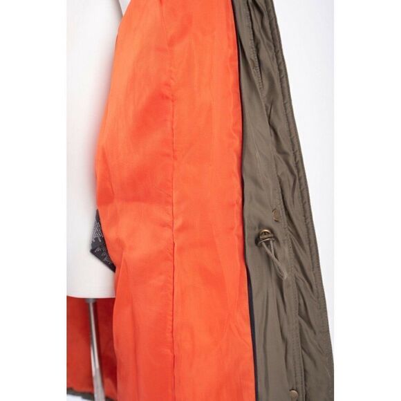 Vince Camuto Womens Olive Green Quilted Jacket - Picture 6 of 7